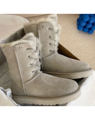 Women's Ankle Snow Boots Retro British Style Plus Velvet Keep Warm Non -slip Outdoor Platform Shoes for