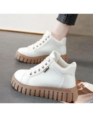 Women's Vulcanize Shoes Plush Velvet Thickening Keep Warm Waterproof Non-slip Platform Shoes for Women 2022 New Autumn Winter